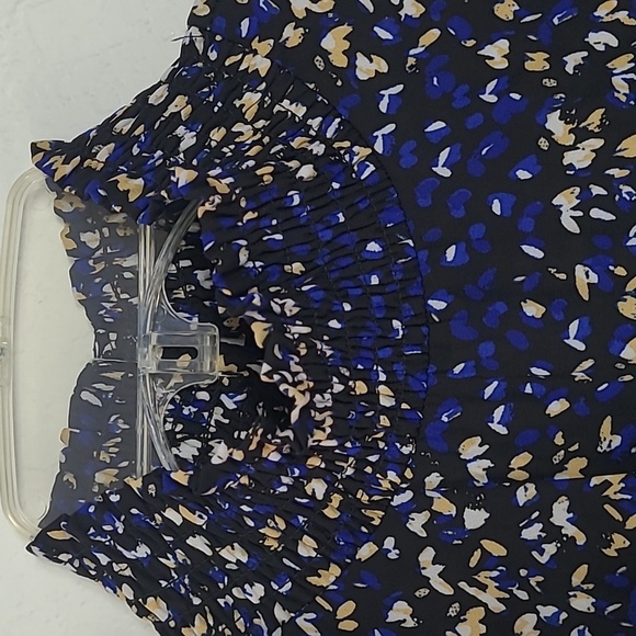 NANETTE LEPORE  Blue Multy Dress Size 6 - Picture 4 of 10
